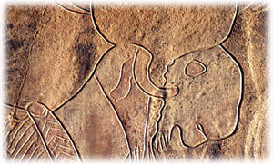 Gravure rupestre : Boualem - El Ouidiane (Atlas Saharien)